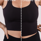 Double Lined Cropped Tank (aka Extended)