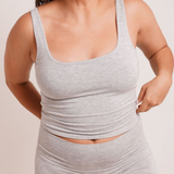 Double Lined Cropped Tank (aka Extended)