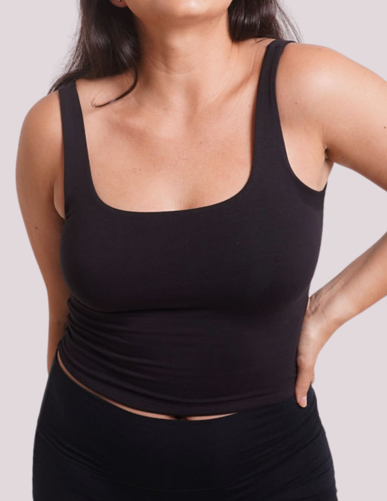 Double Lined Cropped Tank (aka Extended)